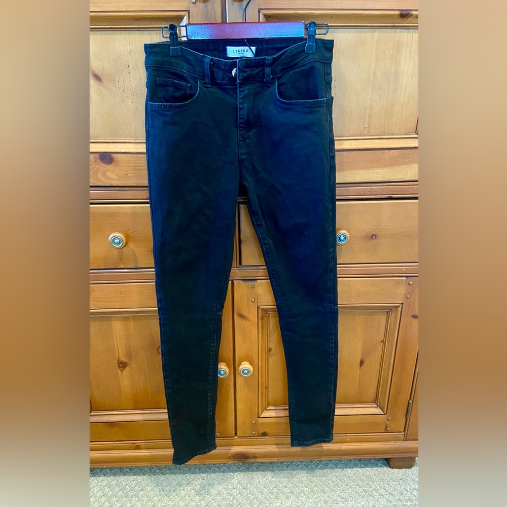 Legend London men’s Jeans.  Black.